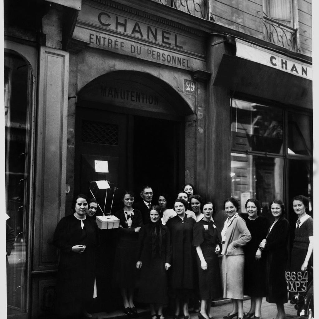 Coco Chanel and Chanel employees