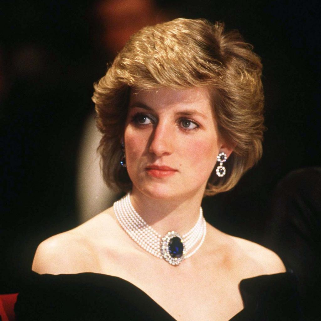 Princess Diana Sapphire Diamond Necklace