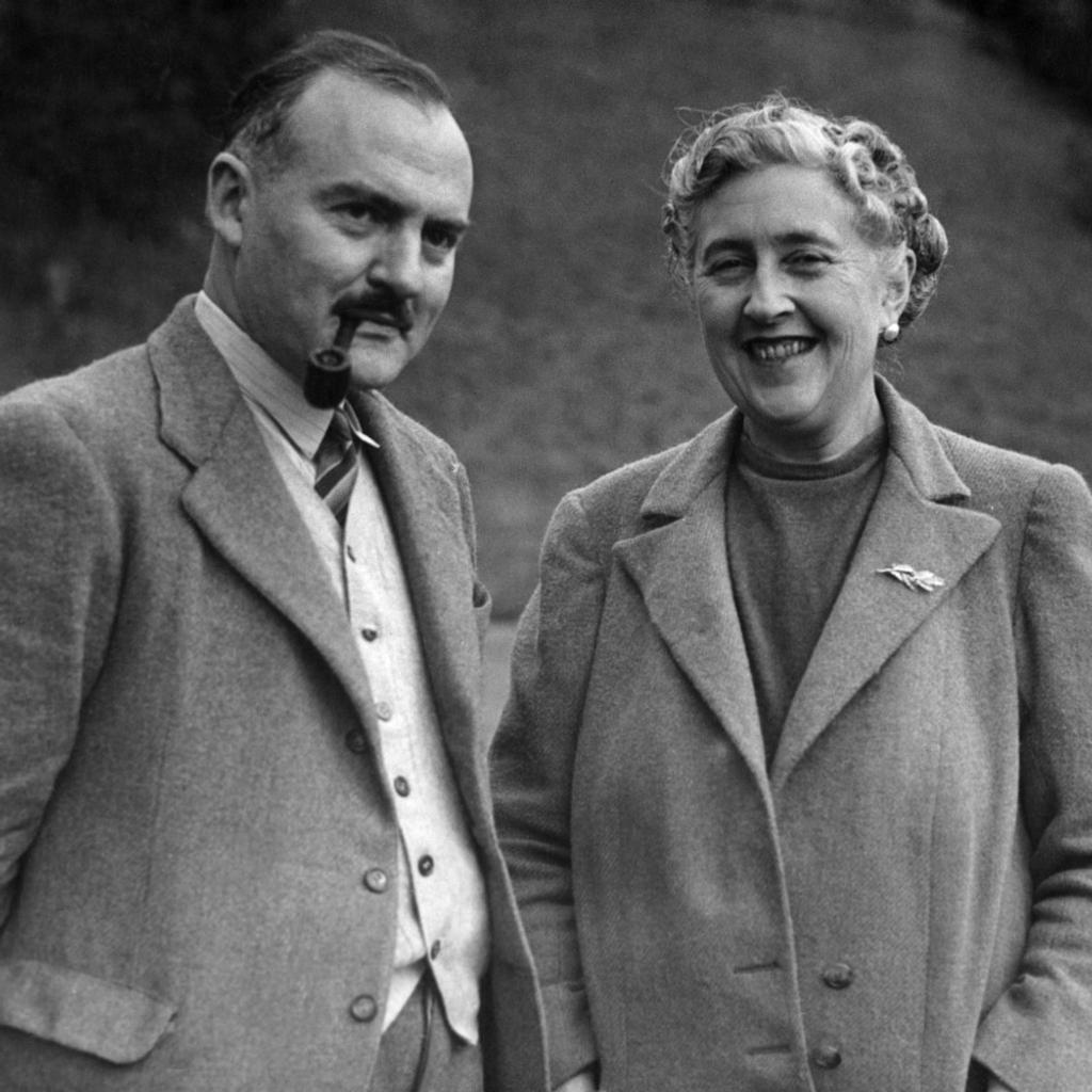 Agatha Christie and Husband Max Mallowan 
