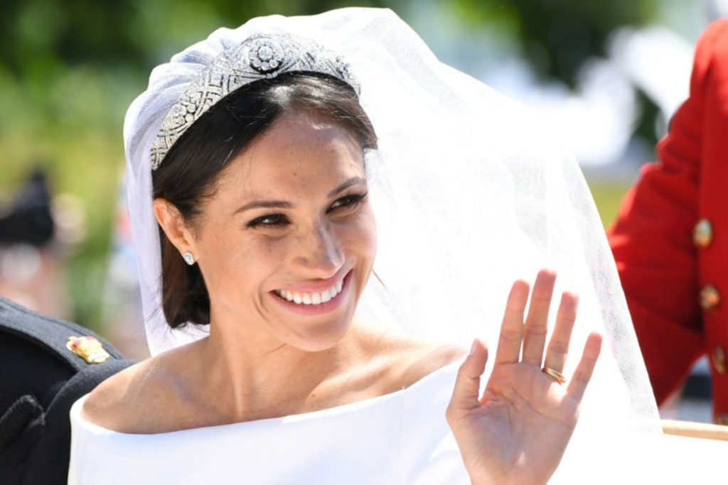 Queen Mary's Diamond Bandeau Tiara Meghan Duchess of Sussex