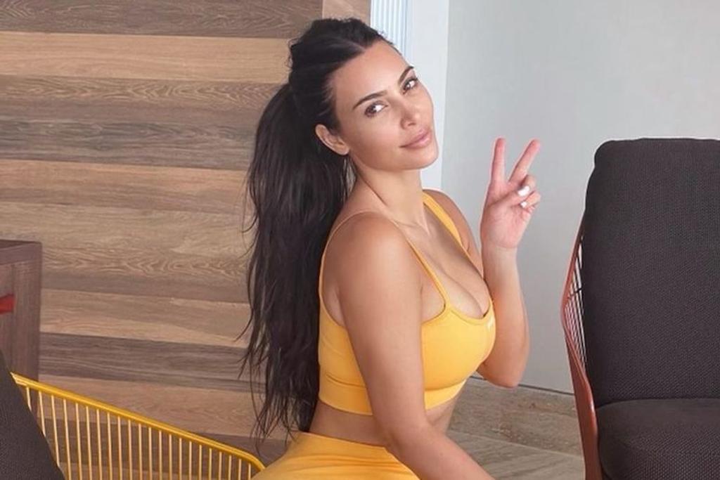 Kim Kardashian without makeup
