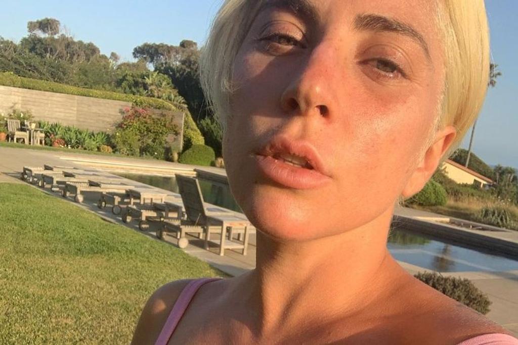 Lady Gaga natural face