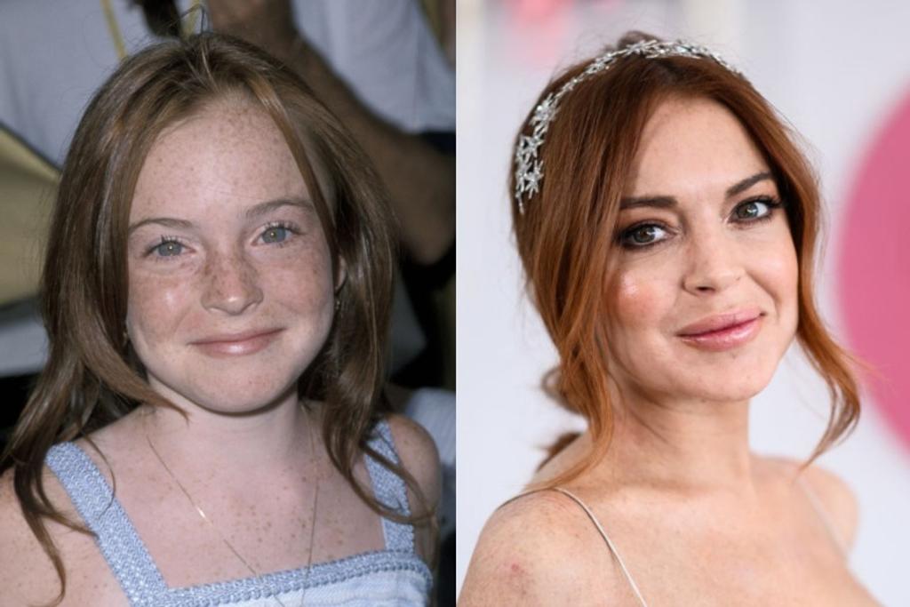 Unrecognizable Lindsey Lohan Young
