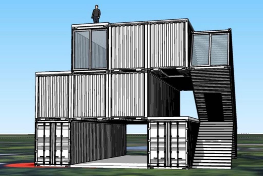 Container home, DIY house