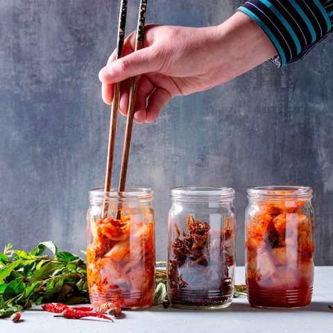 probiotics gut health kimchi