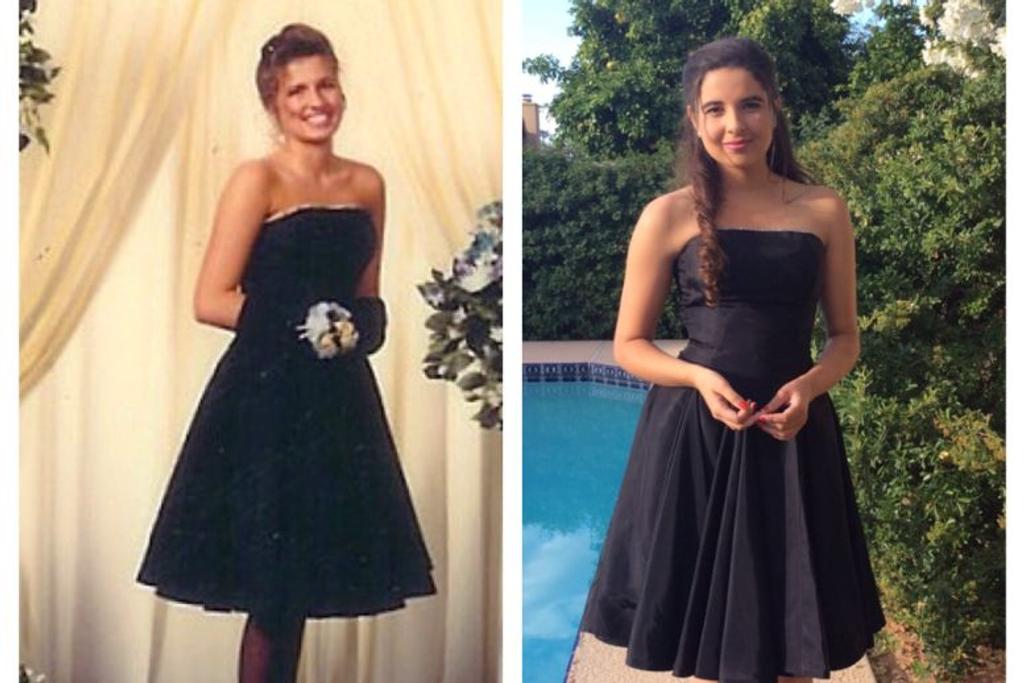 vintage prom dress viral