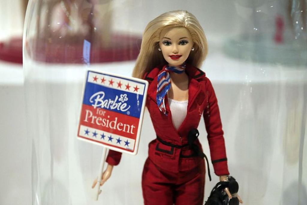 barbie doll president office