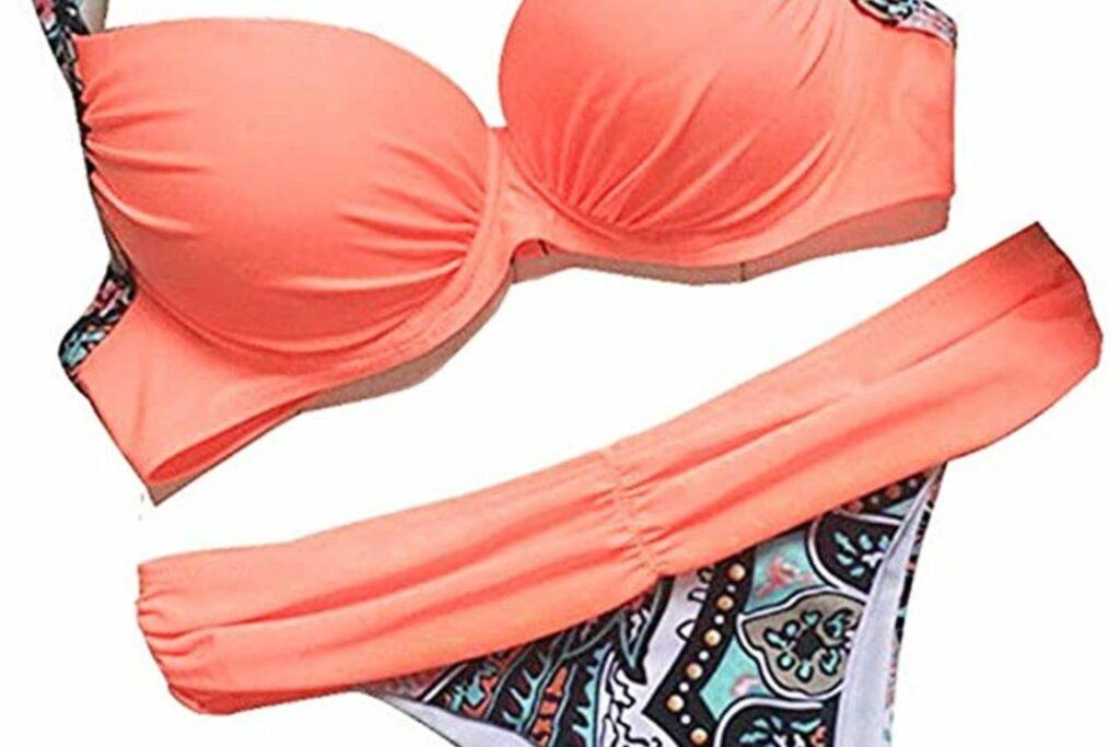 Astylish Women Push Up Two Piece Bikini Swimsuits