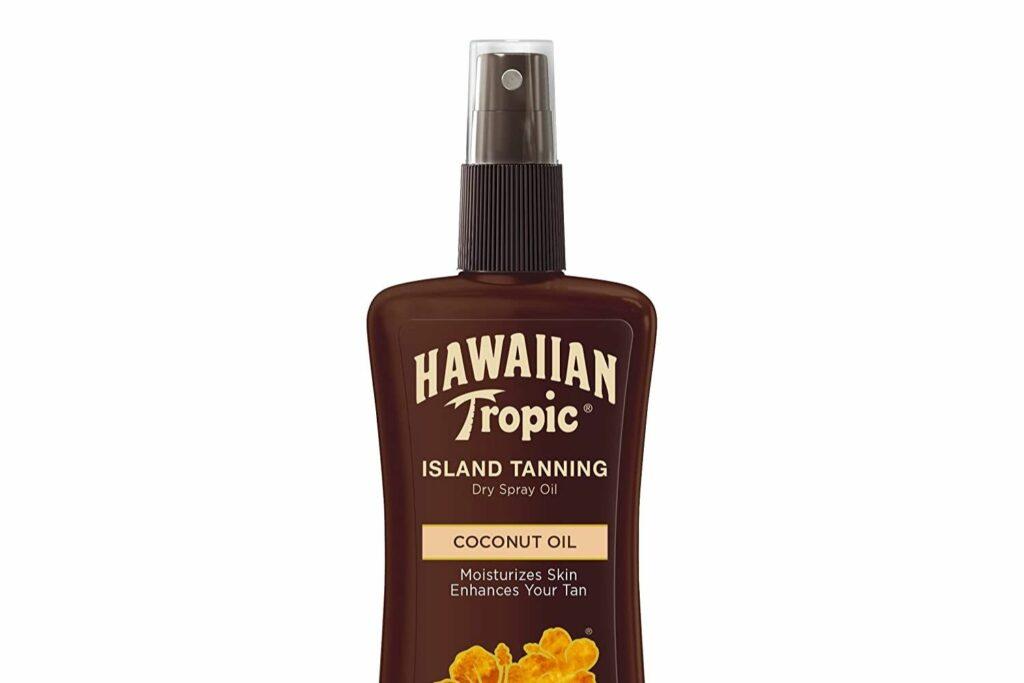 Hawaiian Tropic Sunscreen Protective Tanning Dry Oil