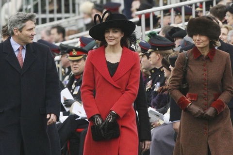 kate middleton young style