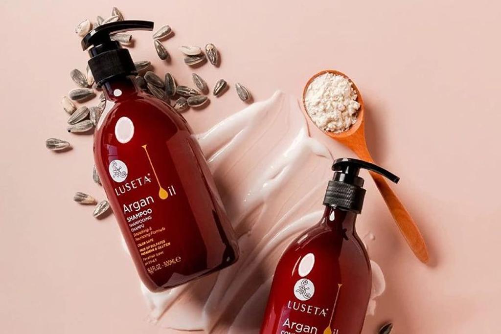 Luseta Argan Oil Sulfate Free Shampoo and Conditioner Set