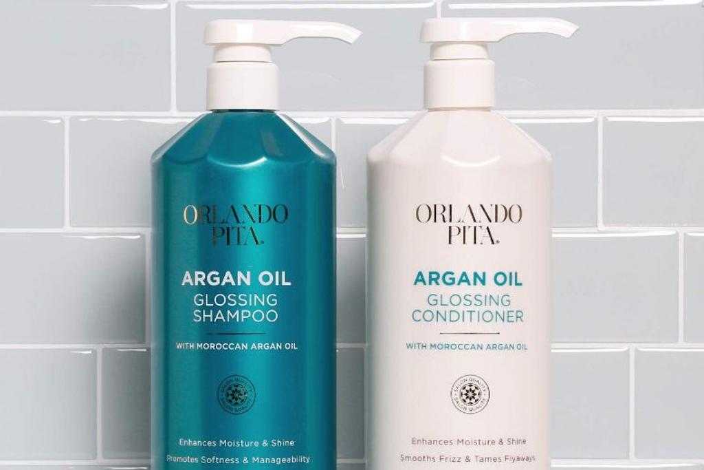 ORLANDO PITA Moroccan Argan Oil Glossing Shampoo & Conditioner Set