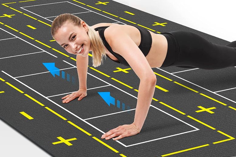 Fitness Maniac Folding Mat Thick Foam Fitness Exercise Gymnastics