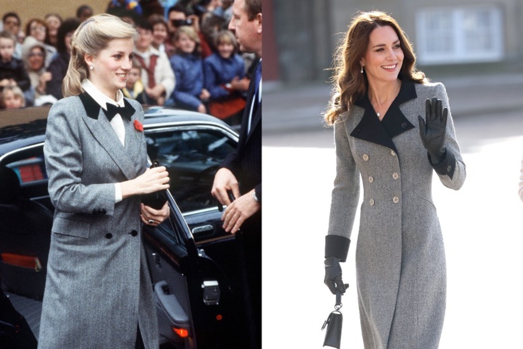 Kate Diana Grey Coat