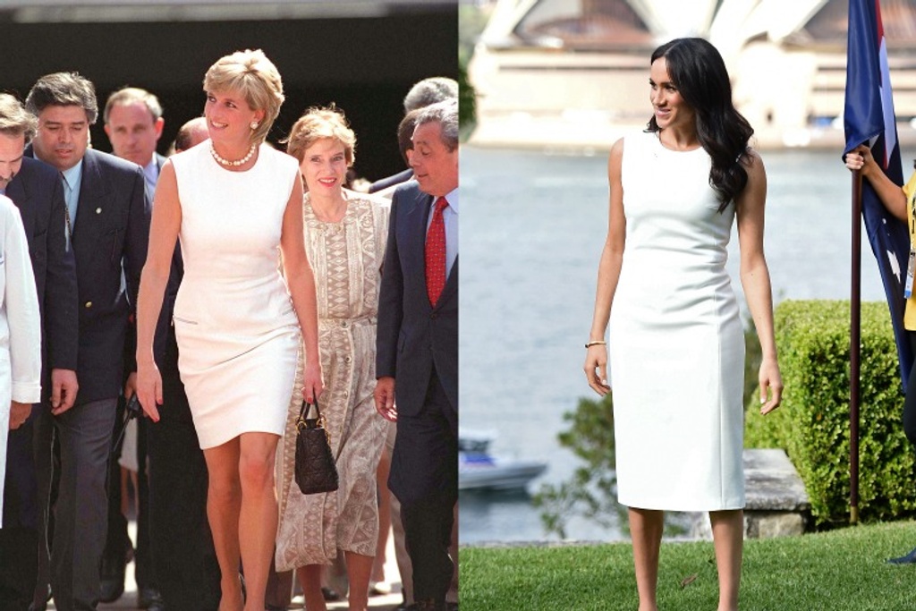 White Dress Meghan Diana