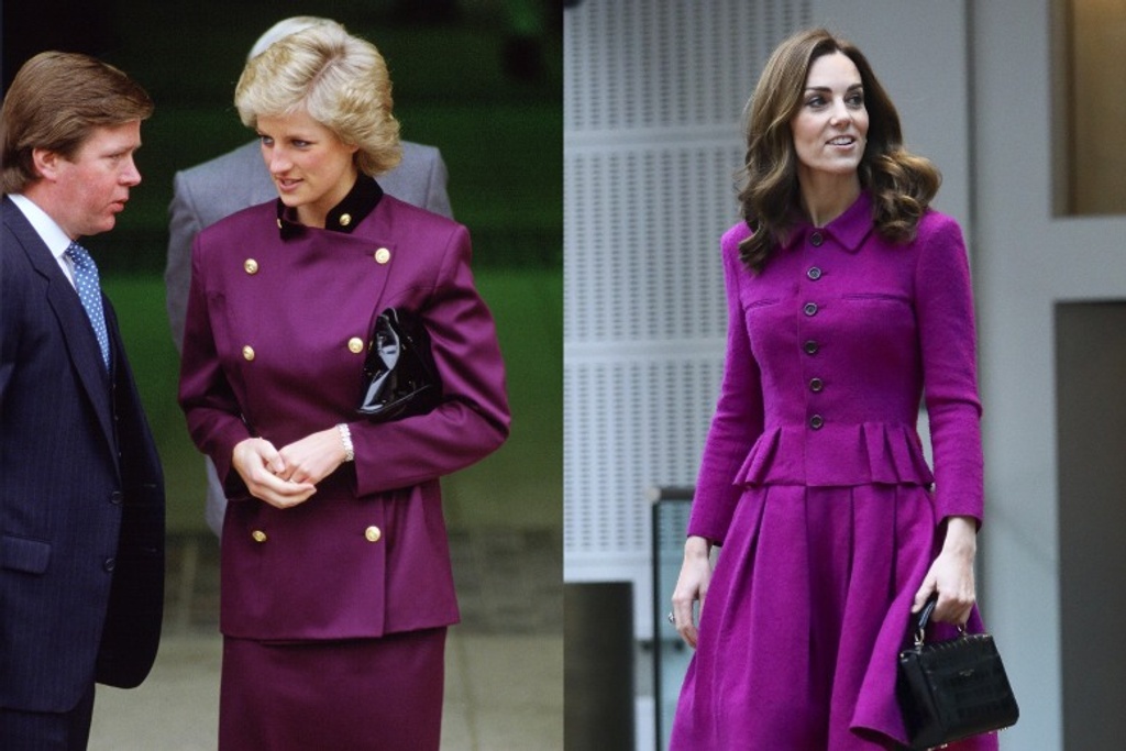 Kate Diana Purple Fashion 