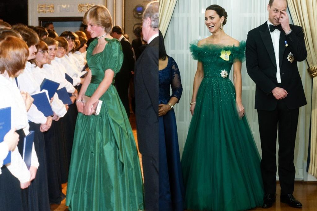 Green Gown Kate Diana