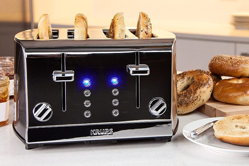 KRUPS Breakfast Essentials Stainless Steel Toaster