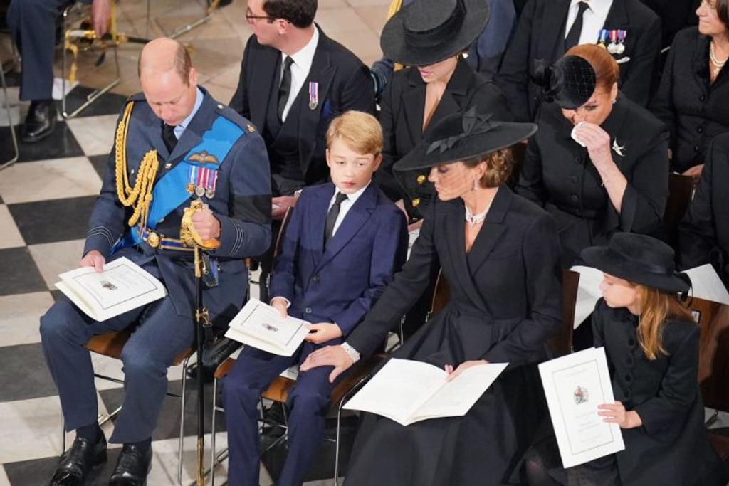 Kate Middleton George Funeral