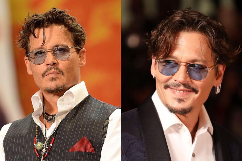 johnny depp then now