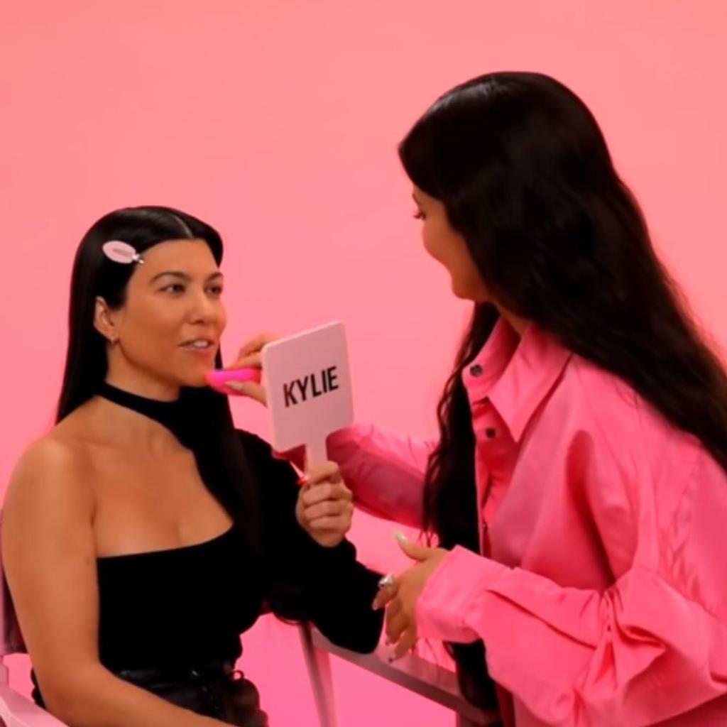 Kylie Jenner Kourtney Kardashian makeup