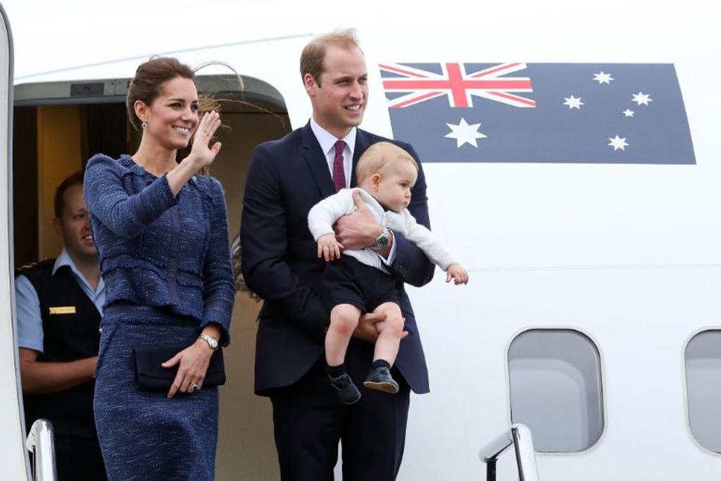 Prince William Kate George New Zealand