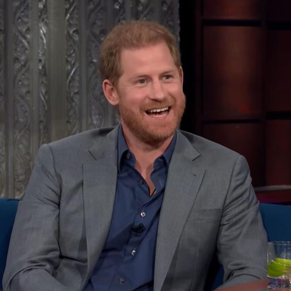 Prince Harry Late Show Interview