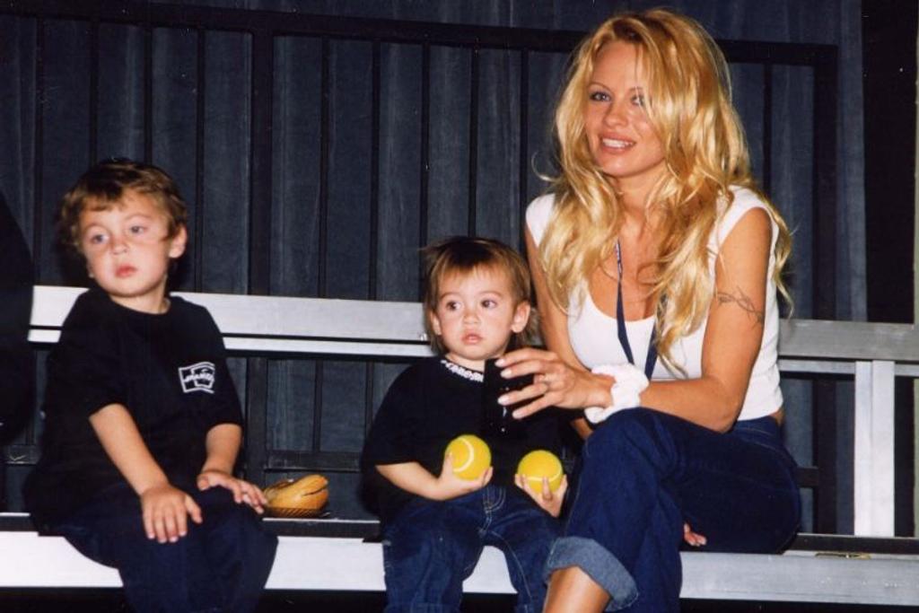 Pamela Anderson Sons Young