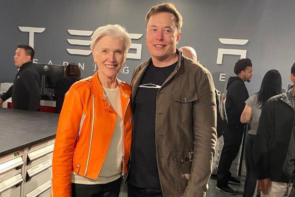 Elon Musk mother Maye