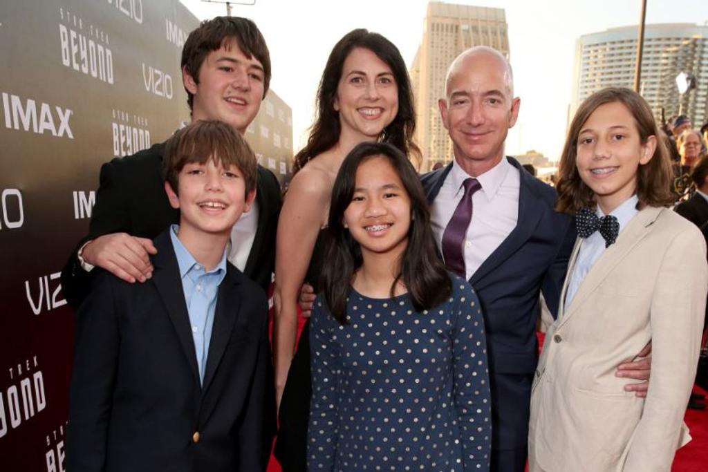 Jeff Bezos Family Kids
