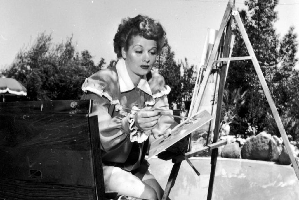Lucille Ball Painting Desilu