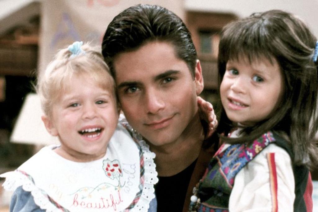 Mary Kate and Ashley Olsen Twins as Babies