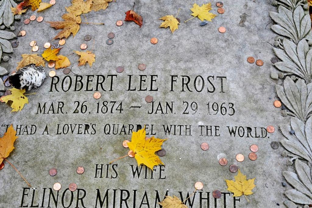 Robert Lee Frost Funny Gravestone