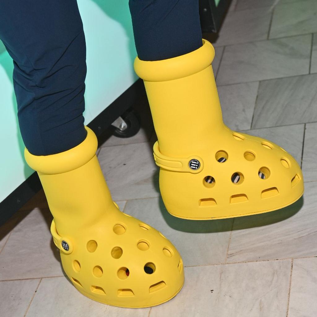 Crocs Big Shoes Yellow